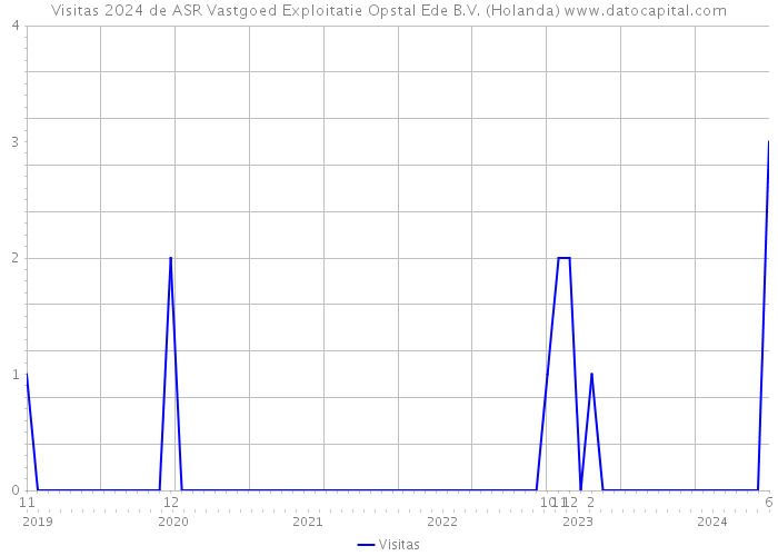 Visitas 2024 de ASR Vastgoed Exploitatie Opstal Ede B.V. (Holanda) 