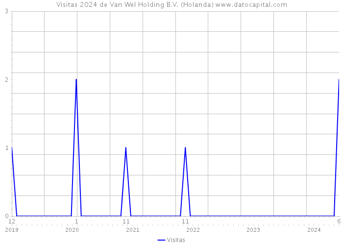 Visitas 2024 de Van Wel Holding B.V. (Holanda) 