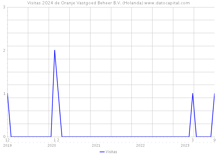 Visitas 2024 de Oranje Vastgoed Beheer B.V. (Holanda) 