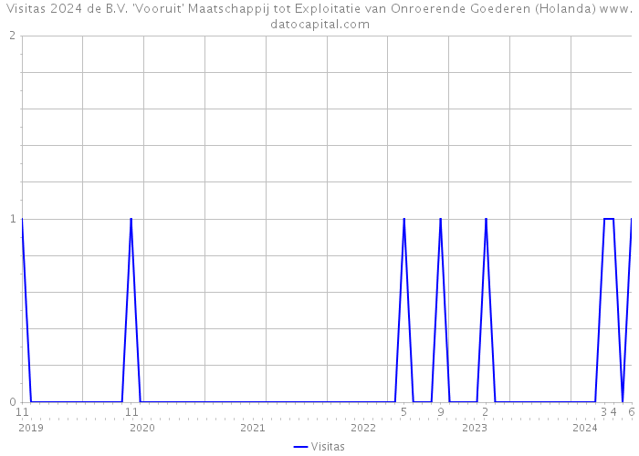 Visitas 2024 de B.V. 'Vooruit' Maatschappij tot Exploitatie van Onroerende Goederen (Holanda) 