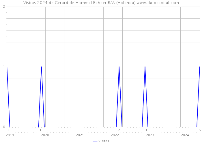 Visitas 2024 de Gerard de Hommel Beheer B.V. (Holanda) 