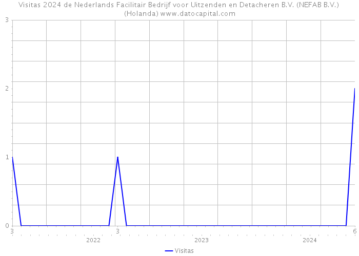 Visitas 2024 de Nederlands Facilitair Bedrijf voor Uitzenden en Detacheren B.V. (NEFAB B.V.) (Holanda) 