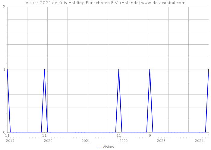 Visitas 2024 de Kuis Holding Bunschoten B.V. (Holanda) 