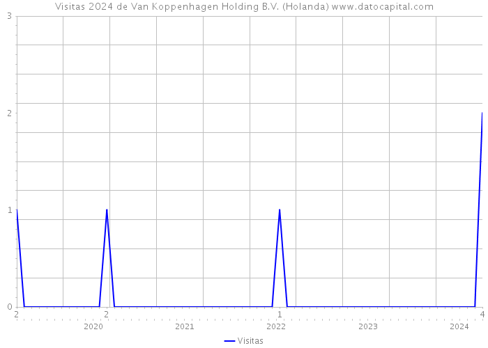 Visitas 2024 de Van Koppenhagen Holding B.V. (Holanda) 