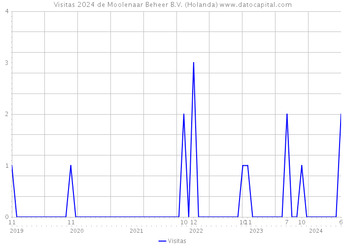 Visitas 2024 de Moolenaar Beheer B.V. (Holanda) 