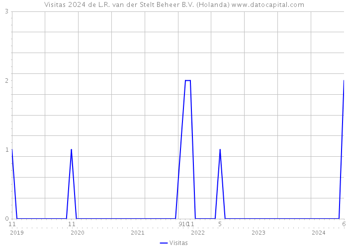 Visitas 2024 de L.R. van der Stelt Beheer B.V. (Holanda) 