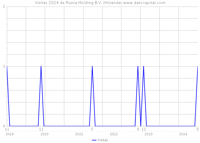 Visitas 2024 de Runia Holding B.V. (Holanda) 