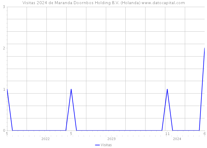 Visitas 2024 de Maranda Doornbos Holding B.V. (Holanda) 