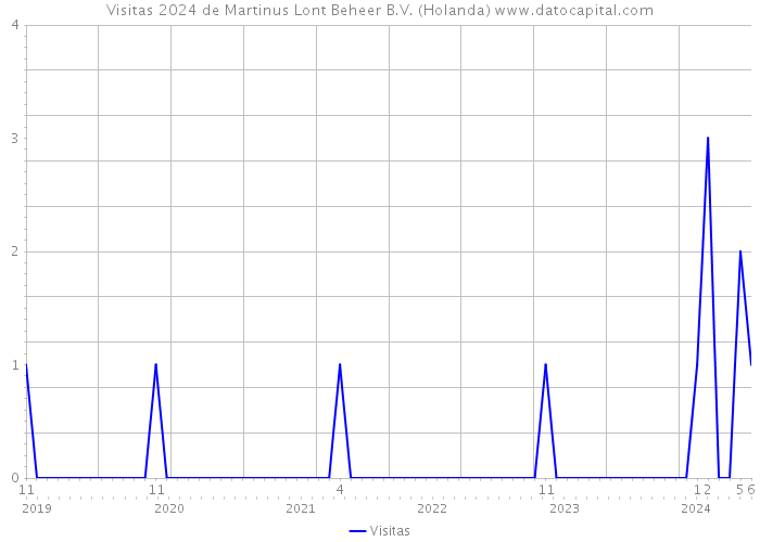 Visitas 2024 de Martinus Lont Beheer B.V. (Holanda) 