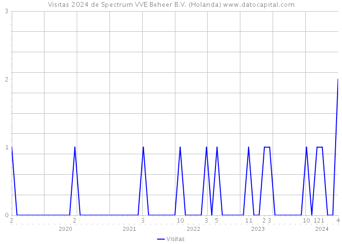 Visitas 2024 de Spectrum VVE Beheer B.V. (Holanda) 
