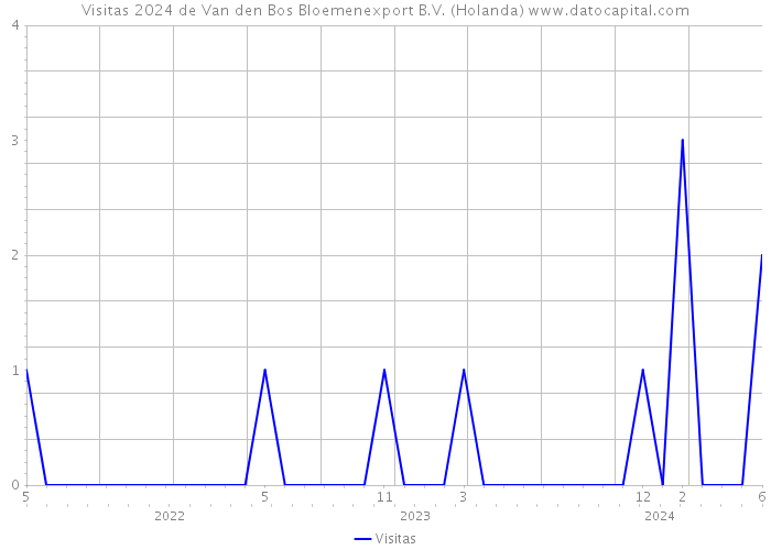 Visitas 2024 de Van den Bos Bloemenexport B.V. (Holanda) 