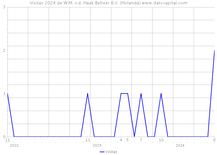 Visitas 2024 de W.M. v.d. Haak Beheer B.V. (Holanda) 