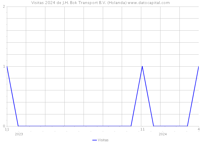 Visitas 2024 de J.H. Bok Transport B.V. (Holanda) 