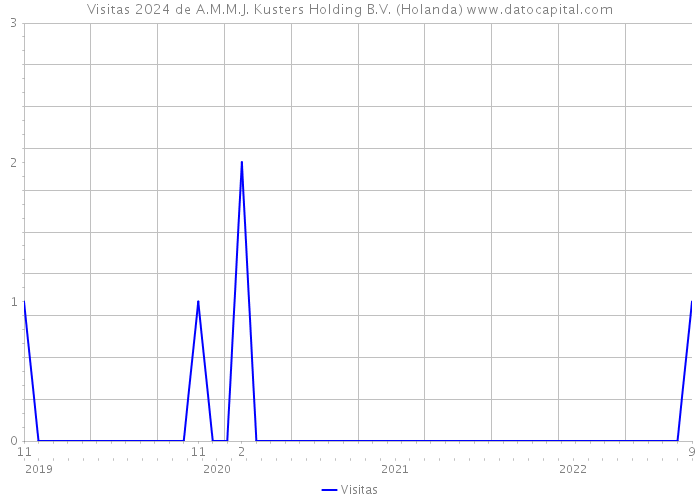 Visitas 2024 de A.M.M.J. Kusters Holding B.V. (Holanda) 