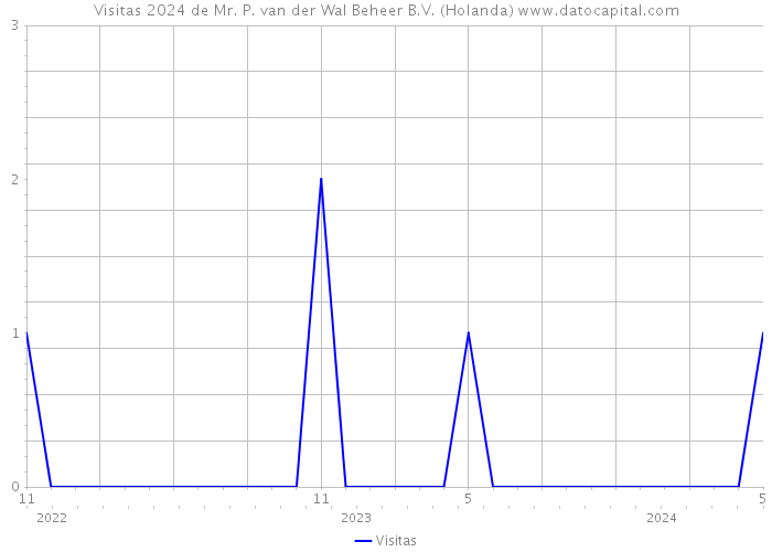 Visitas 2024 de Mr. P. van der Wal Beheer B.V. (Holanda) 