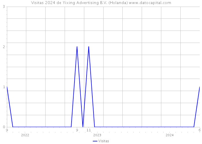 Visitas 2024 de Yixing Advertising B.V. (Holanda) 