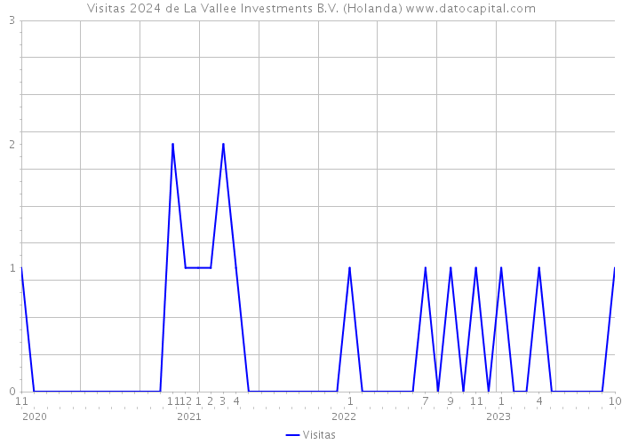 Visitas 2024 de La Vallee Investments B.V. (Holanda) 