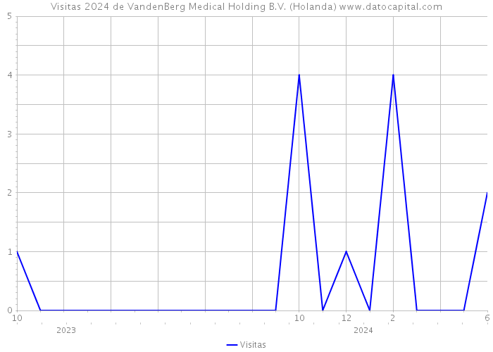 Visitas 2024 de VandenBerg Medical Holding B.V. (Holanda) 