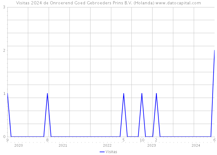 Visitas 2024 de Onroerend Goed Gebroeders Prins B.V. (Holanda) 