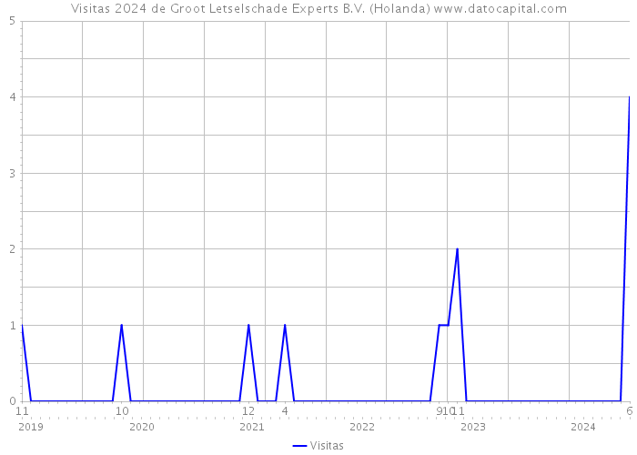 Visitas 2024 de Groot Letselschade Experts B.V. (Holanda) 