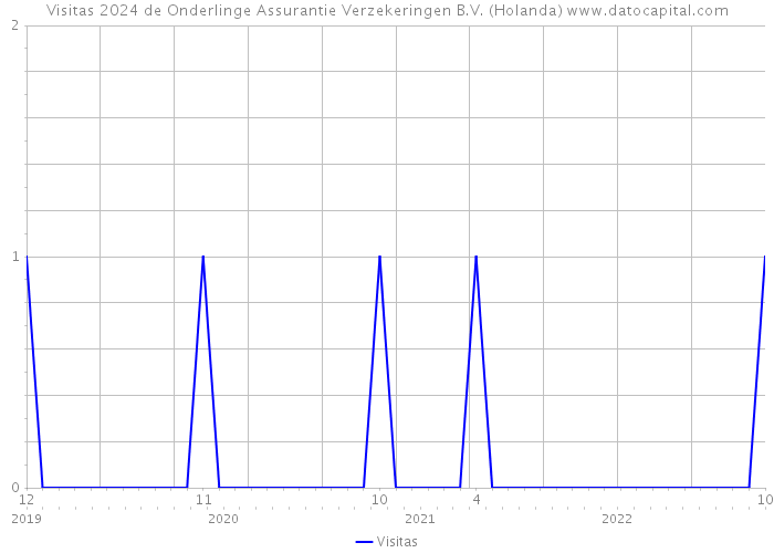 Visitas 2024 de Onderlinge Assurantie Verzekeringen B.V. (Holanda) 