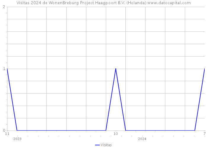 Visitas 2024 de WonenBreburg Project Haagpoort B.V. (Holanda) 