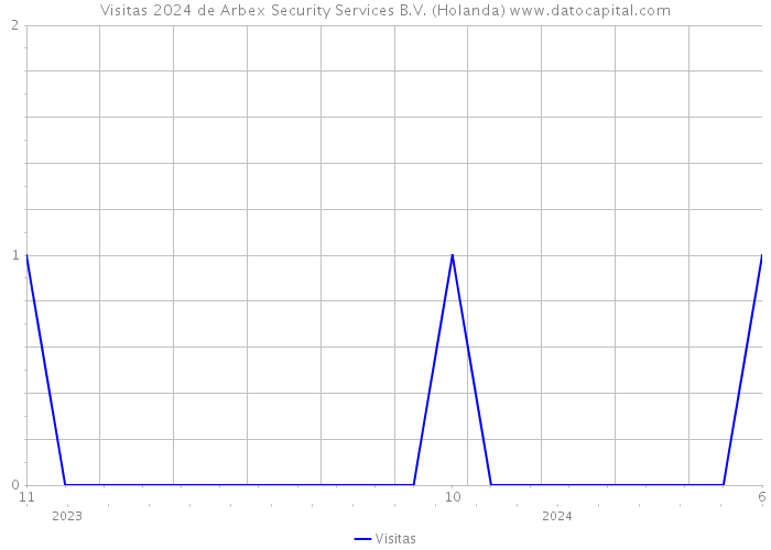 Visitas 2024 de Arbex Security Services B.V. (Holanda) 