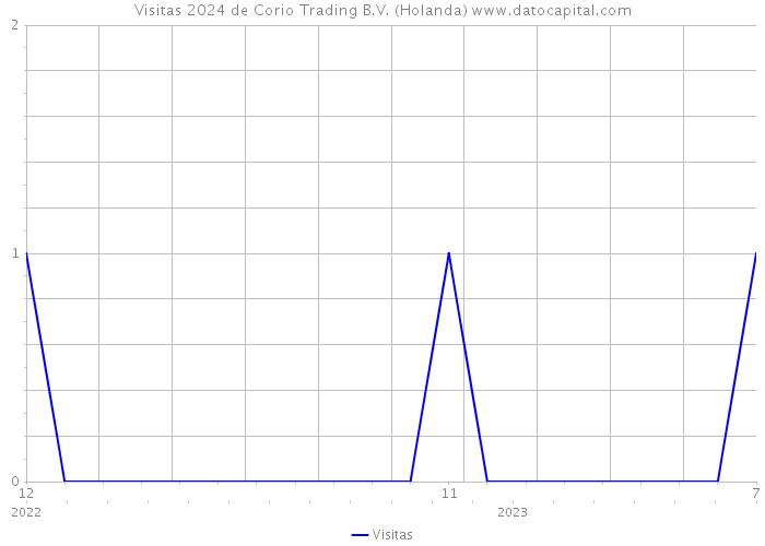 Visitas 2024 de Corio Trading B.V. (Holanda) 