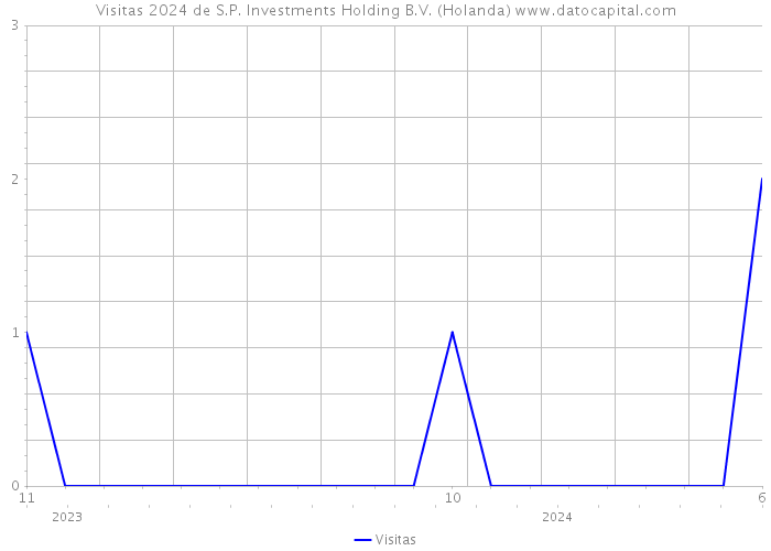 Visitas 2024 de S.P. Investments Holding B.V. (Holanda) 