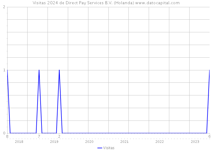 Visitas 2024 de Direct Pay Services B.V. (Holanda) 