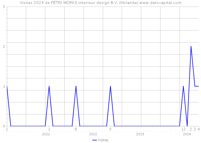 Visitas 2024 de PETRI WORKS interieur design B.V. (Holanda) 