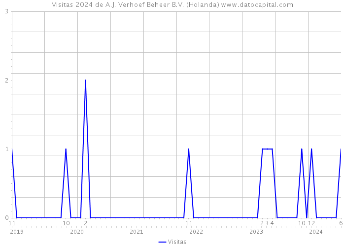 Visitas 2024 de A.J. Verhoef Beheer B.V. (Holanda) 