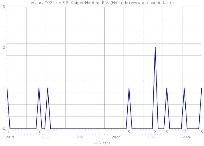 Visitas 2024 de B.R. Kuiper Holding B.V. (Holanda) 