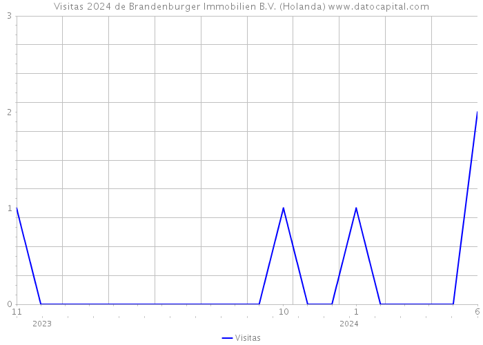 Visitas 2024 de Brandenburger Immobilien B.V. (Holanda) 