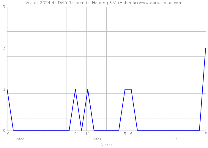 Visitas 2024 de Delft Residential Holding B.V. (Holanda) 