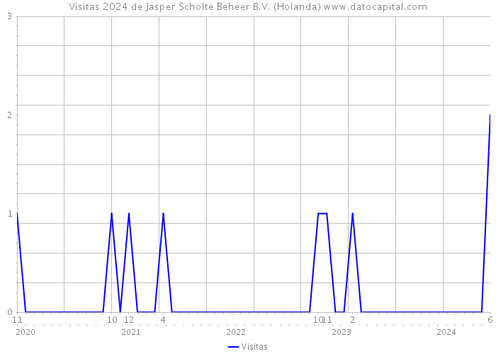 Visitas 2024 de Jasper Scholte Beheer B.V. (Holanda) 