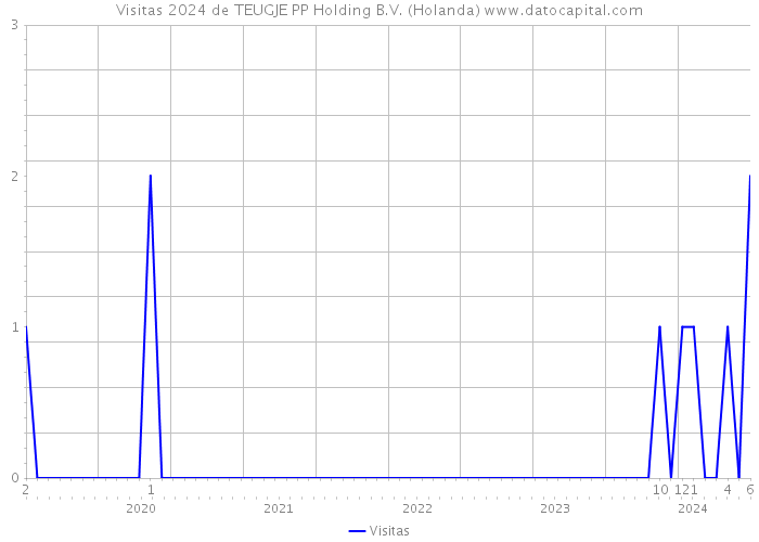 Visitas 2024 de TEUGJE PP Holding B.V. (Holanda) 