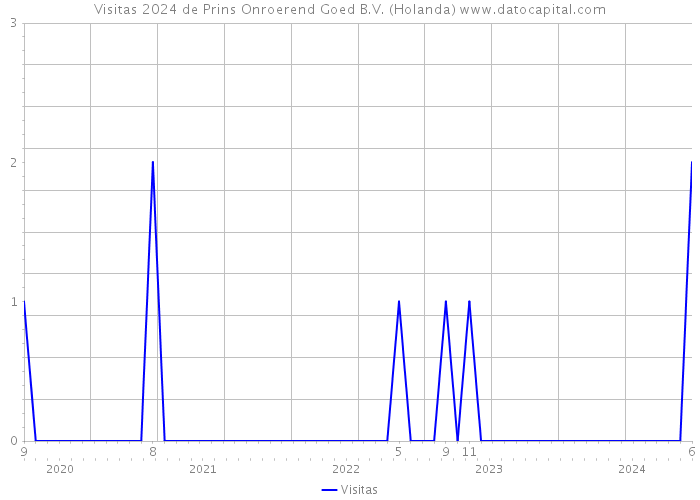 Visitas 2024 de Prins Onroerend Goed B.V. (Holanda) 