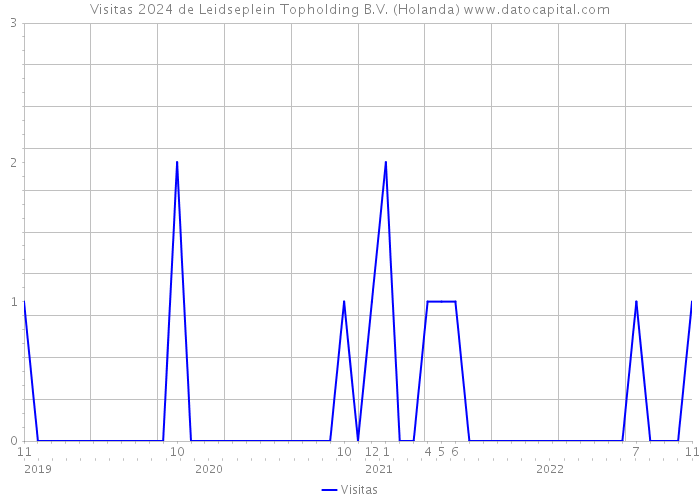 Visitas 2024 de Leidseplein Topholding B.V. (Holanda) 