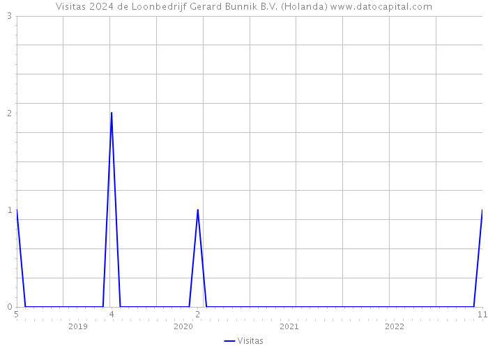 Visitas 2024 de Loonbedrijf Gerard Bunnik B.V. (Holanda) 