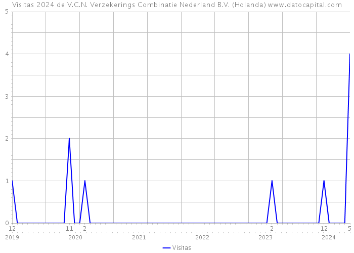 Visitas 2024 de V.C.N. Verzekerings Combinatie Nederland B.V. (Holanda) 