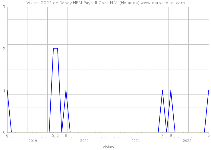 Visitas 2024 de Repay HRM Payroll Goes N.V. (Holanda) 