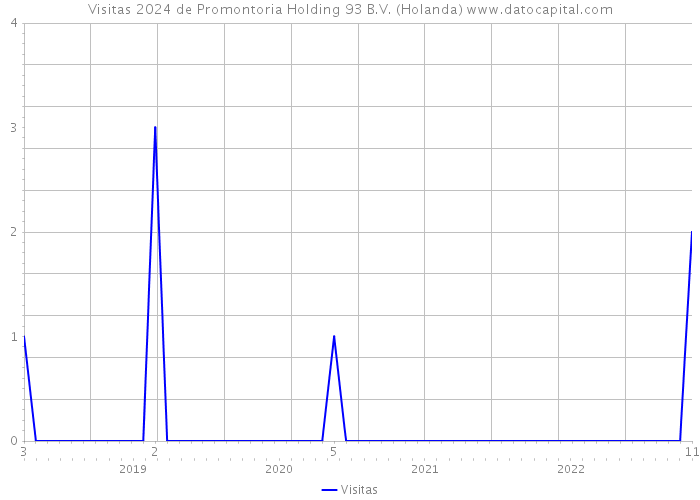 Visitas 2024 de Promontoria Holding 93 B.V. (Holanda) 
