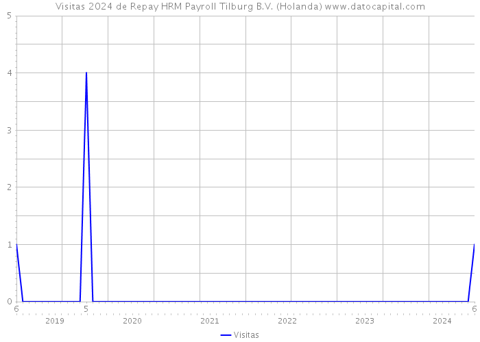 Visitas 2024 de Repay HRM Payroll Tilburg B.V. (Holanda) 