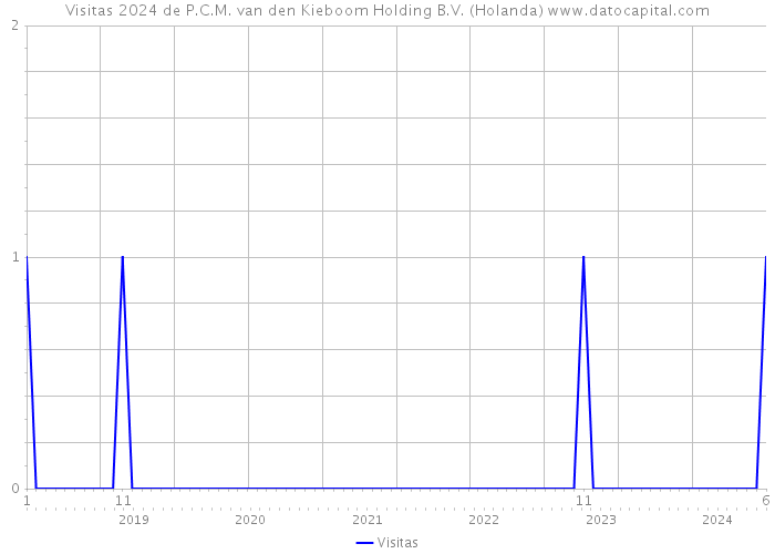 Visitas 2024 de P.C.M. van den Kieboom Holding B.V. (Holanda) 