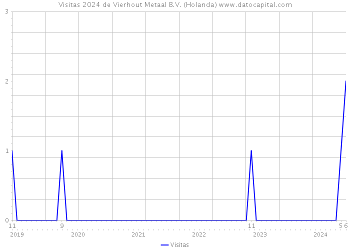 Visitas 2024 de Vierhout Metaal B.V. (Holanda) 