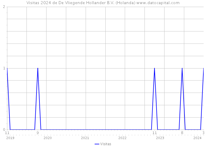 Visitas 2024 de De Vliegende Hollander B.V. (Holanda) 