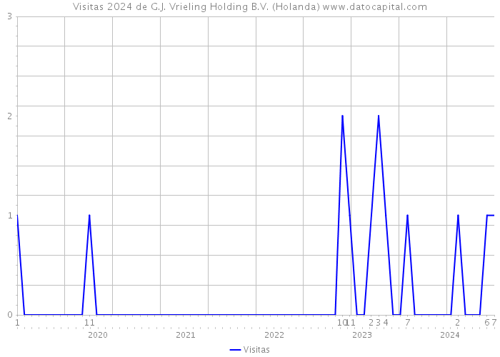 Visitas 2024 de G.J. Vrieling Holding B.V. (Holanda) 