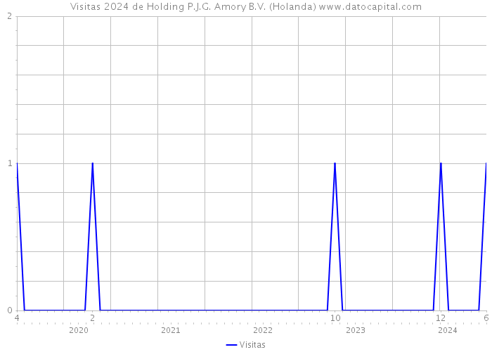 Visitas 2024 de Holding P.J.G. Amory B.V. (Holanda) 