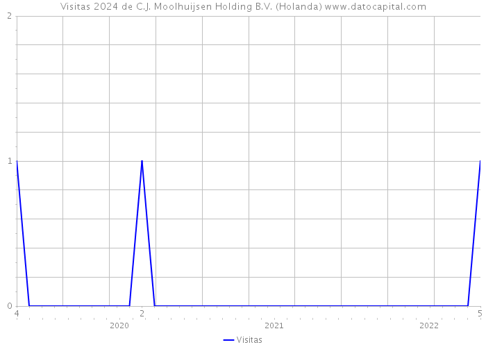Visitas 2024 de C.J. Moolhuijsen Holding B.V. (Holanda) 